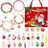 Hifot Calendrier de l'avent Bijoux 2024 Femme Ado Enfant Surprises Cadeaux de Noël Hifot Calendrier de l'avent Bijoux 20
