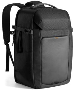 Sac à dos Inateck voyage pour Femme et Homme 38L TSA-friendly avec compartiment à chaussures Noir