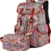Sac à dos Baosha Grandes femmes pour ordinateur portable 15.6 pouces Collège École Voyage Randonnée avec Trousse de toil