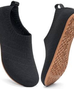 Chaussons Sosenfer Hommes Cosy Antidérapant Chaussures Piés Nus Unisexe Chaussures Maison