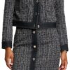 Morgan 252-voscar Veste Blazer Femme Chic pour Professionnelle en Coton Fin