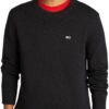 Tommy Jeans Pullover Homme Slim Fit Crew Neck Sweater en Maille Mode Ete