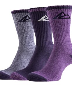 Chaussus Randonnée Femme 39-42 35-38 | Anti-Ampoules & Anti-Transpiration | OEKO-TEX | 3 Paires Chaussettes Respirantes