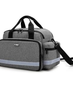 Sac Trunab Premier Soins Gris pour Infirmière Visite à Domicile Sac Trunab Premier Soins Gris Porte Étudiant Visite à