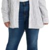 Jeans Levi's Plus Size 724 High Rise Straight Femme Élégants