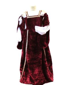 Robe de Princesse Renaissance 6-9 Ans + Caractéristiques + Personnages pour Filles + Jeux d'Imagination + Taille 6-9 Ans