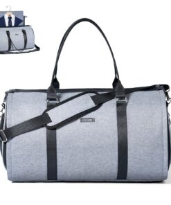 Sac à vêtements voyage unisexe - Sac de costume avec compartiments - Sac pliable suspended