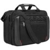 EMPSIGN Sac à dos imperméable businessman 17,3" portable pour homme | Sac de voyage extensible avec poches RFID pour bur