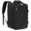 Bagage Cabine MOCOCITO 40x20x25cm Pour Ryanair - Sac à Dos de Voyage et Ordinateur Portable 15.6'' - Noir