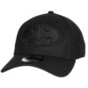 New Era Batman Symbole Noir sur Noir 39Thirty Bonnet Ajusté pour Adolescents en Sortie de Jeu