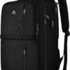 MATEIN Sac à Dos Voyage Cabine Avion 40L pour Ordinateur 17 Pouces, USB Charging Port, Bagage à Main 45x36x20 pour Homme