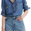 Levi's Doreen Utility Chemise Femme pour Travailleuses Actives en Bureau et Hors Séance