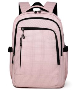 Sac à dos imperméable 15.6" pour ordinateur portable, idéal pour le travail et l'école, antivol et résistant aux écrabou