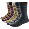 Chaussettes Fantaisie Homme Coton Peigné Confortable et Respirante pour Sport et Repos