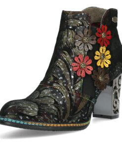 Bottines LAURA VITA Femme Ledao Chic et Confortables pour Printemps et Été, Polyvalentes et Mode, PointureEU 37-44