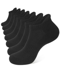 Chaussettes de Sport CLOSEMATE Antidérapantes Homme Femme Blanc Noir