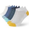 Chaussettes FM London Homme Lot 8 Respirantes Résistantes aux Odeurs pour Running