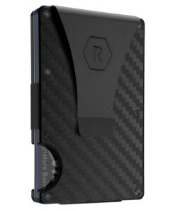 Le Ridge Minimaliste Slim Wallet Homme - Porte-Cartes RIFД avec Fermeture en Avant - Petits Portefeuils pour Hommes en A