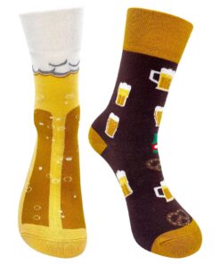 Chaussettes Fantaisie Drôle pour Homme en Cotton Taille 39-45 Cadeau Humoristique