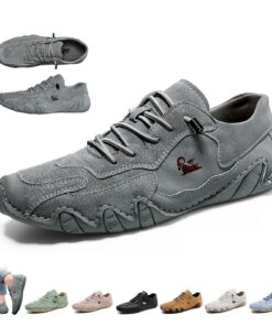 LOVEWLVNCL Chaussures orthopédiques Vogany Femme Homme - Chaussures VogLDeck grises et taille 41 pour randonnée, voyage