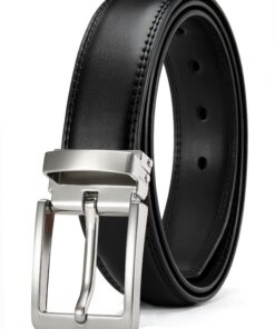 Ceinture CHAOREN Homme en Cuir Largeur 32mm Pour Occasions Formelles et Costumes