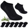 Cirorld Chaussettes Sport en Bambou Coton Mixte Respirantes & Anti-Odeurs | Antibactériennes & Absorbantes | Taille Uniq