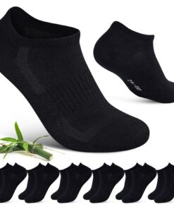Cirorld Chaussettes Sport en Bambou Coton Mixte Respirantes & Anti-Odeurs | Antibactériennes & Absorbantes | Taille Uniq