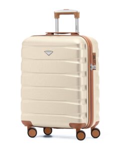 Sac de Voyage Flight Knight Lightweight à 4 RouesABS, Approuvé Par Plus De 60 Compagnies Aériennes, Priority (55x40x20cm