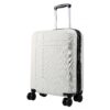 Expandable Carry-On Luggage - 55x40x20cm Rigid ABS with 360° Swivel Wheels, Lightweight Spacious Suitcase for Airline Ap