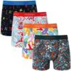 Boxer Homme en Maille RespiranteLot de 4Calecon Léger OEKO-TEX STANDARD 100