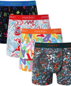 Boxer Homme en Maille RespiranteLot de 4Calecon Léger OEKO-TEX STANDARD 100