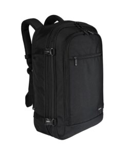 Amazon Basics Sac à dos cabine + Taille + Étudiants + Voyageurs + Spacieux et pratique pour le transport en avion + Tail