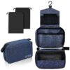 Trousse de Toilette Aucuu Grande et Organisatrice pour Homme et Femme | Imperméable et Pliable avec Crochets | Sac Cosmé
