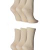 Chaussettes en bambou avec manchette de confort de SockShop - Femme - Lot de 6