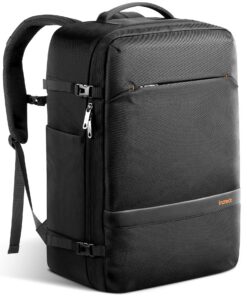 Sac à dos Inateck voyage cabine 42L pour ordinateur portable 15,6 pouces - noir pour femme et homme - antivol - valise à