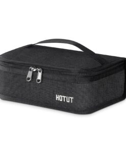 HOTUT Sac Isotherme Repas Petit, Mini Sac Isotherme de Repas 3L, Sac Déjeuner Portable avec Poignée, pour Femmes et Homm