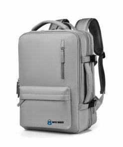 BMTJ BAGS Expandable 24L-30L Laptop Backpack - USB Ports 16" Compartment - Travel, Business, Student Use - Lightweight D