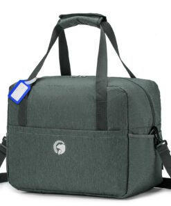 SPAHER Sac de Voyage Pliable pour Volotea Wizzair Vueling - Valise Portable 25L avec Organisateur et Sac de Séparation H