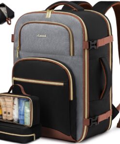 LOVEVOOK Antivol Travel Backpack Imperméable Voyage 40L pour Femmes et Hommes, idéal pour Voyages d'Affaires, Travail et