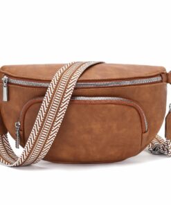 Sac Rorimyth Banane Femme Tendance Cuir Vegan Petit Sac Bandoulière Ville