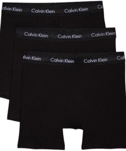 Calvin Klein Boxer Briefs Stretch Homme 3-Pack Pantalons de Boxer pour Hommes - Confort Élastique Multi-Utilisation