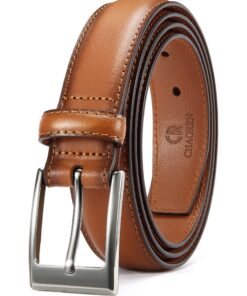 CHAOREN Ceinture Homme Cuir, Ceinture 30mm pour Homme, Ceinture Parfaite pour les Occasions Formelles