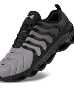 LARNMERN Chaussures de Sécurité Hommes Résistantes en Acier Respirables Lightweight Amorties Mode de Travail