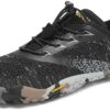 SAGUARO Chaussures Multisports Unisexes Minimalistes pour Fitness Trail Randonnée Indoor Outdoor Athlètes Voyageurs Perf