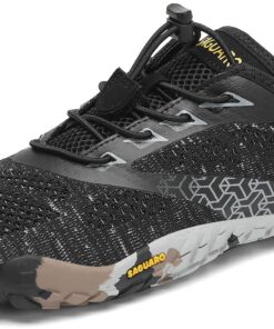 SAGUARO Chaussures Multisports Unisexes Minimalistes pour Fitness Trail Randonnée Indoor Outdoor Athlètes Voyageurs Perf