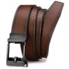 CHAOREN Ceinture Automatique Homme Àcliquet Business Décontracté 35mm Sans Trous