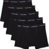 Titre SEO optimisé : Calvin Klein Homme Boxer Lot De 5 Caleçon Coton Stretch pour Sport et Daily Wear | Élastique | Homm