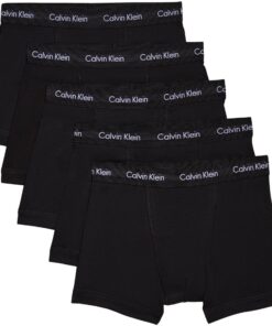 Titre SEO optimisé : Calvin Klein Homme Boxer Lot De 5 Caleçon Coton Stretch pour Sport et Daily Wear | Élastique | Homm