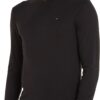 Tommy Jeans T-Shirt Manches Longues Homme - Mode Électrique | Qualité Supérieure | Idéal Pour La Saison Printanière | De