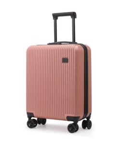 CabinFly Cruisair ValiseBagage à Main Trolley 55x40x20cm Or Rose Transavia Wizzair Lufthansa SAS British Airways Lot